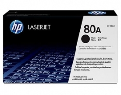 Hp Cf280a Hp 80a Black Laserjet Toner Cartridge