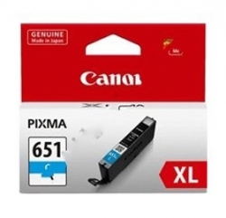 Canon Cli651xlc Cyan Extra Large Ink Tank Cli651xlc