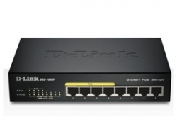 D-link Dgs-1008p 8-port 10/ 100/ 1000mbps Unmanaged Switch With Poe 100600