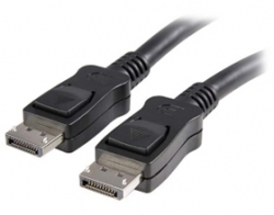Startech 0.5m Displayport Cable With Latches - M/ M - 50cm Dp Cable - 50cm Displayport Cable Displ50cm