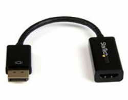 StarTech DisplayPort to HDMI Adapter, 4K 30Hz Active DP to HDMI Video Converter DP2HD4KS
