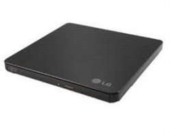 Lg 8x Slim Ext Dvdwriter B Ext 24xcd Write, 9.5mm, Dvdrw Gp60nb50