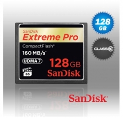 Sandisk Extreme Pro Cfxp 128gb Compactflash 160mb/ S (sdcfxps-128g) Ffcsan128gcfe160