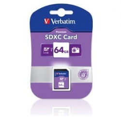 Verbatim 64gb Sdxc Class 10 10mb/ 10mb, 104mb, 2 Years Fmsdxc64gb