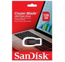 Sandisk Cruzer Blade Cz50 128gb Usb Flash Drive Fussan128gcz50