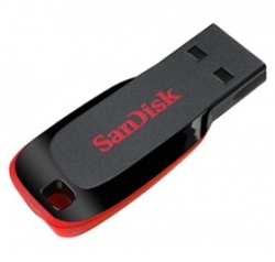 Sandisk Cruzer Blade Cz50 16gb Usb Flash Drive Fussan16gcz50cb-2