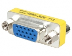 Startech Slimline Vga Hd15 Gender Changer - F/ F - Hd15 Gender Changer - Vga Coupler - Vga Gender