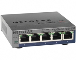 Netgear Gs105e-200aus Netgear Gs105e Prosafe Plus 5-port Gigabit Ethernet Switch