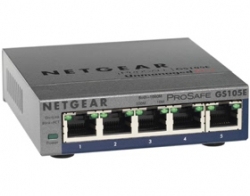 Netgear Gs105e-200aus Netgear Gs105e Prosafe Plus 5-port Gigabit Ethernet Switch