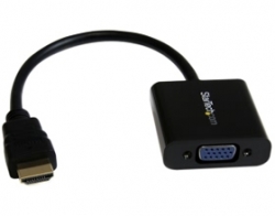 Startech Hdmi To Vga Adapter Converter For Desktop Pc/ Laptop/ Ultrabook - 1920x1080 - Hdmi (m)
