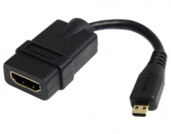 Startech 5in High Speed Hdmi Adapter Cable - Hdmi To Hdmi Micro F/ M Hdadfm5in