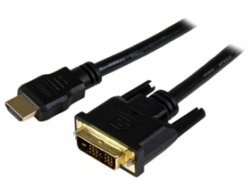 Startech 1.5m Hdmi To Dvi-d Cable - Hdmi To Dvi Adapter/ Converter Cable - 1x Dvi-d Male 1x Hdmi