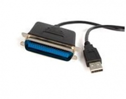 Startech 10 Ft Usb To Parallel Printer Adapter - M/ M Icusb128410