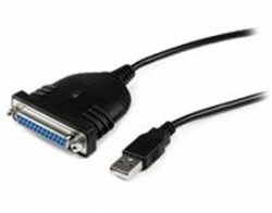 Startech 6 Ft Usb To Db25 Parallel Printer Adapter Cable - M/ F Icusb1284d25
