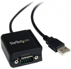 Startech 1 Port Ftdi Usb To Serial Rs232 Adapter Cable With Com Retention - Usb To Rs232 Serial