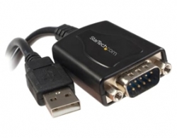 Startech 1 Port Professional Usb To Serial Adapter Cable With Com Retention - Usb To Db9 - Usb ICUSB2321X