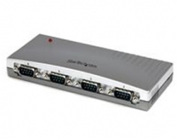 Startech 4 Port Usb To Rs232 Serial Db9 Adapter Hub Icusb2324