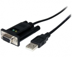 Startech 1 Port Usb To Null Modem Rs232 Db9 Serial Dce Adapter Cable With Ftdi - Usb To Db9 - Usb ICUSB232FTN