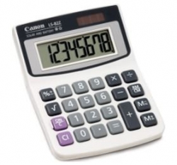 CANON LS82ZBL 8 DIGIT MINI DT CALC LS82ZBL