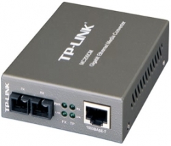 Tp-link Eth To Fibre Converter, 1000mbps, Multi Mode Sc, Full Duplex, Short Reach Mc200cm