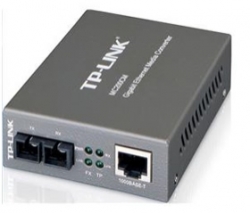 Tp-link Mc200cm 1000mbps Rj45 To 1000mbps Multi-mode Sc Fiber Converter, Full-duplex