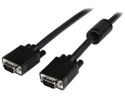 Startech 10m Coax High Resolution Monitor Vga Cable - Hd15 M/ M - 10m Hd15 To Hd15 Cable - 10m