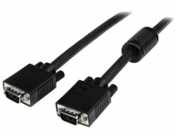 Startech 15m Coax High Resolution Monitor Vga Cable - Hd15 M/ M Mxtmmhq15m