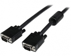 Startech 2m Coax High Resolution Monitor Vga Video Cable - Hd15 To Hd15 M/ M - 2m Vga Cable - Hd15 To Hd15 Cable Mxtmmhq2m