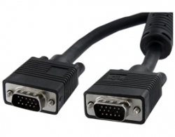 Startech 5m Coax High Resolution Monitor Vga Video Cable - Hd15 To Hd15 M/ M - 5m Vga Cable - Hd15 To Hd15 Cable Mxtmmhq5m