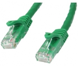 Startech 3m Green Gigabit Snagless Rj45 Utp Cat6 Patch Cable - 3 M Patch Cord - Ethernet Patch Cable - Rj45 Male To Male Cat 6 Cable N6patc3mgn