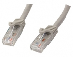 Startech 3m Gray Gigabit Snagless Rj45 Utp Cat6 Patch Cable - 3 M Patch Cord - Ethernet Patch Cable