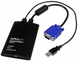 Startech Kvm Console To Laptop Usb 2.0 Portable Crash Cart Adapter With File Transfer - Portable