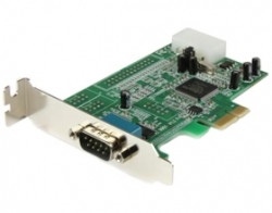 Startech 1 Port Low Profile Native Rs232 Pci Express Serial Card With 16550 Uart Pex1s553lp