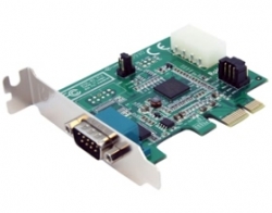 Startech 1 Port Low Profile Native Pci Express Rs232 Serial Card With 16950 Uart - Pcie Serial