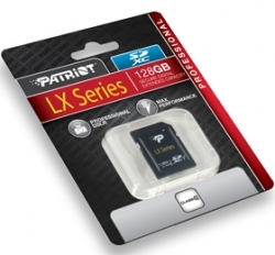 Patriot Lx Series 128gb High Speed Sdxc Class 10, Uhs-1, Up To 80mb/sec Psf128gsdxc10