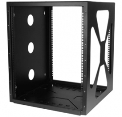 Startech 12u 19in Wall Mount Side Mount Open Frame Rack Cabinet Rk1219sidem