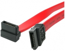 Startech 18in Sata To Right Angle Sata Serial Ata Cable