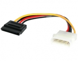 Startech 6in 4 Pin Molex To Sata Power Cable Adapter - Lp4 To Sata - 6in Molex To Sata Cable -