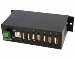 Startech Mountable Rugged Industrial 7 Port Usb Hub St7200usbm