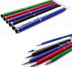 2-in-1 Capacitive Touch Screen Stylus Pen & Ball Pen For Iphone/ Ipad/ Tablet