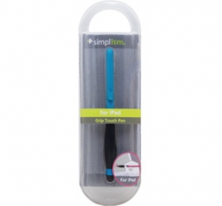 Simplism Grip Touch Pen Blue For Iphone/ Ipad/ Tablet