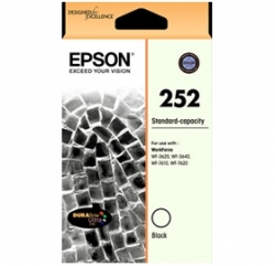 Epson T252192 Std Capacity Durabrite Ultra Black Ink - Wf-3620, Wf-3640, Wf-7610, Wf-7620
