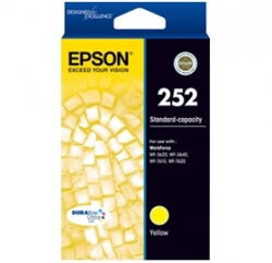 Epson T252492 Std Capacity Durabrite Ultra Yellow Ink - Wf-3620, Wf-3640, Wf-7610, Wf-7620