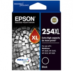 Epson T254192 Extra High Capacity Durabrite Ultra Black Ink - Wf-3620, Wf-3640, Wf-7610, Wf-7620