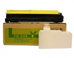Kyocera Tk544y Yellow Toner Kit (4, 000 Pages In Accordance With Iso 19798) 1t02hlaas0