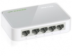 Tp-link 5 Port Unmanaged Switch, 10/ 100, Desktop, 3yr Tl-sf1005d