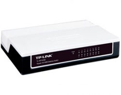 Tp-link 16 Port Unmanaged Switch, 10/ 100, Desktop, 3yr Tl-sf1016d