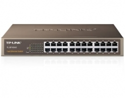 Tp-link 24 Port Unmanaged Switch, 10/ 100, Desktop & Rack, 3yr Tl-sf1024d