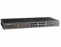 Tp-link 24 Port 10/ 100 Switch 19" Rackmountable/ Brackets Nhtl-sf1024