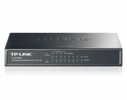 Tp-link 8 Port Poe Unmanaged Switch, 10/ 100/ 1000, Rack, 3yr Tl-sg1008p